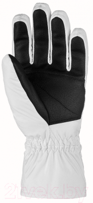 Перчатки лыжные Reusch Yana / 6131167-1103 (р-р 8.5, White/Silver)