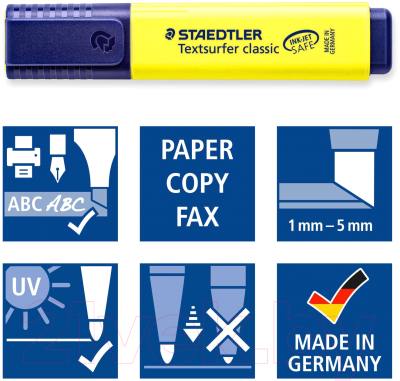 Текстовыделитель Staedtler Классик 364-1