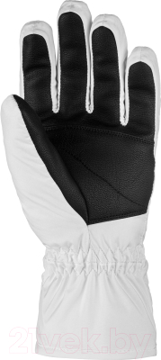 Перчатки лыжные Reusch Yana / 6131167-1104 (р-р 7, White/Pink Glo)