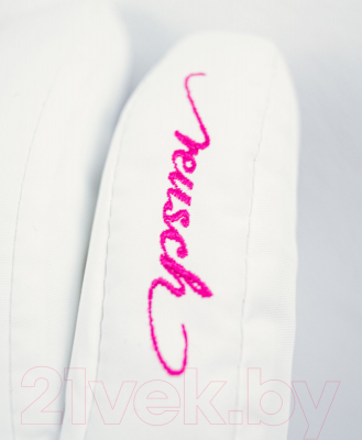 Перчатки лыжные Reusch Yana / 6131167-1104 (р-р 8, White/Pink Glo)