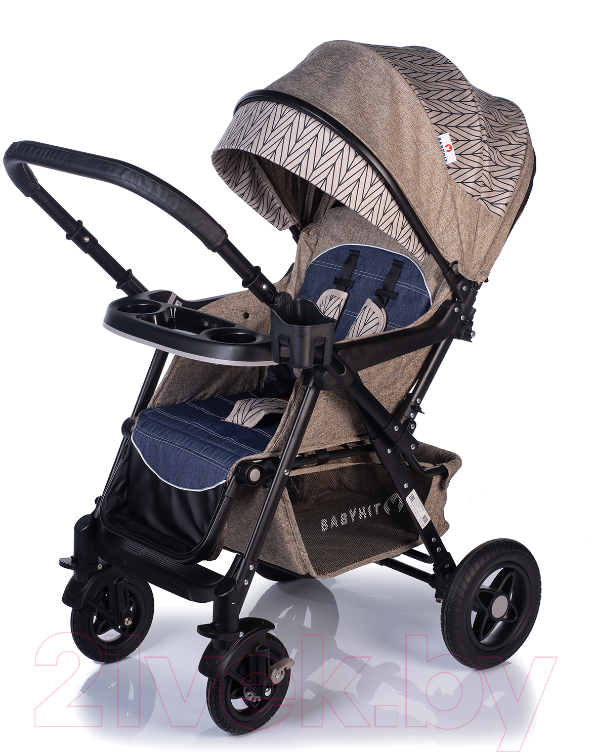 Детская прогулочная коляска Babyhit Sense Plus (Arrow Beige)