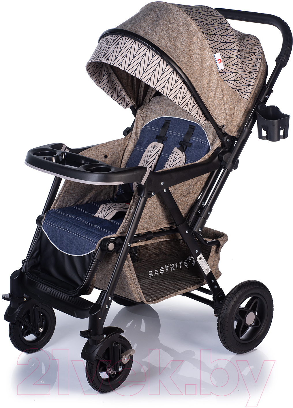 Детская прогулочная коляска Babyhit Sense Plus (Arrow Beige)