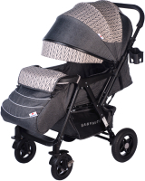 Детская прогулочная коляска Babyhit Sense Plus (Arrow Grey) - 
