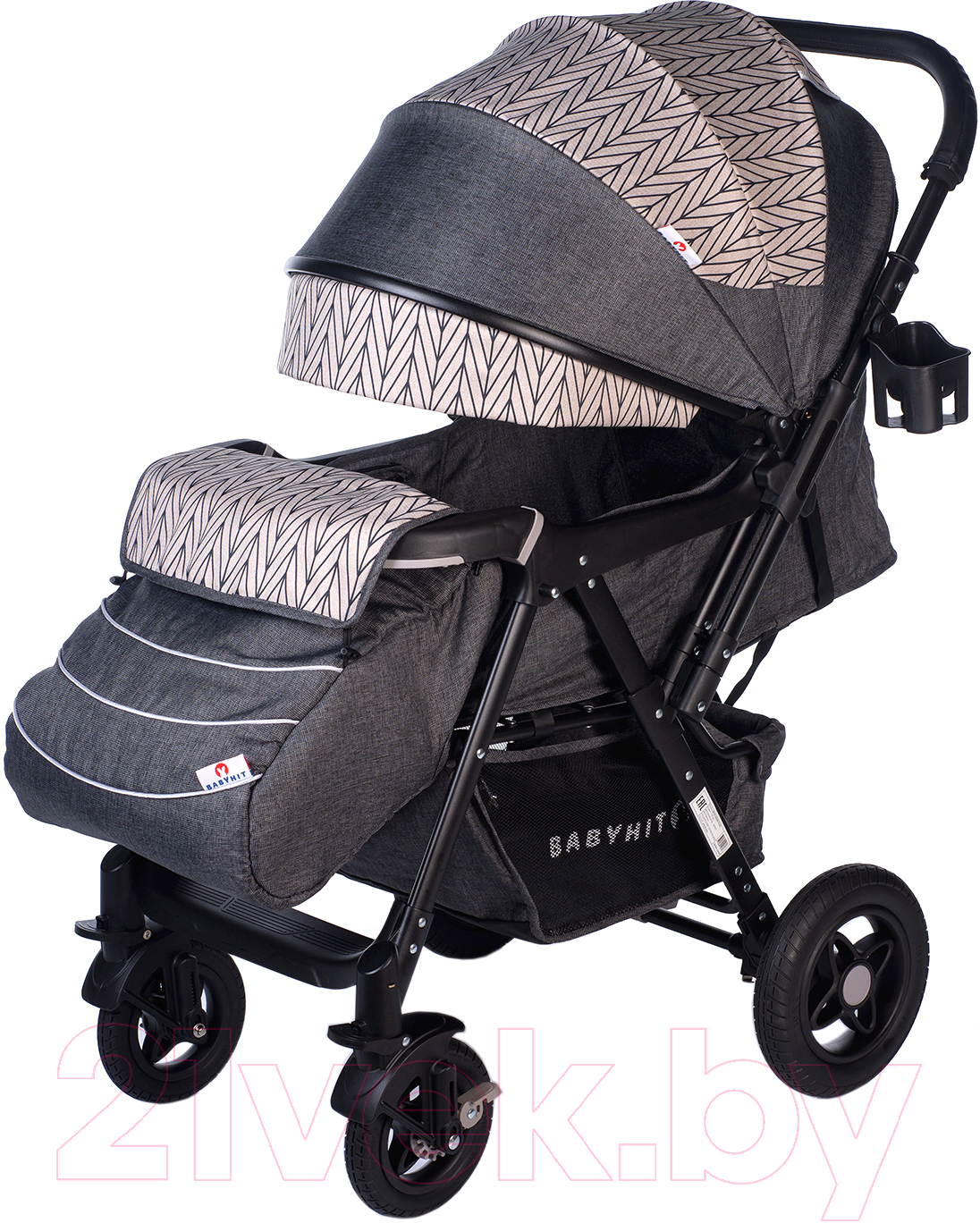 Детская прогулочная коляска Babyhit Sense Plus (Arrow Grey)