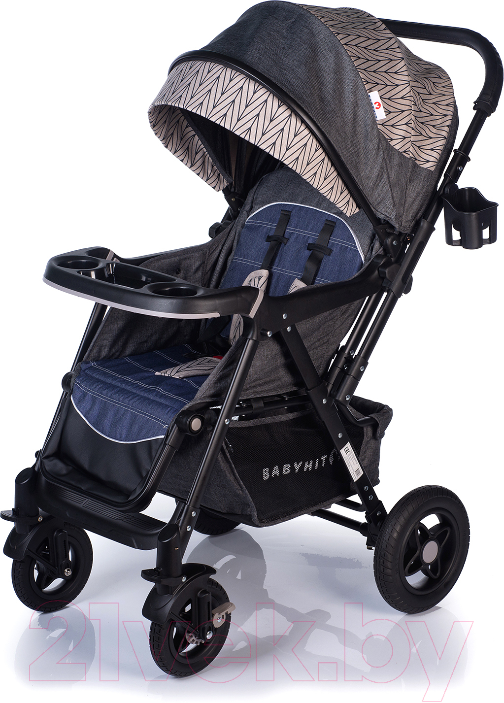 Детская прогулочная коляска Babyhit Sense Plus (Arrow Grey)