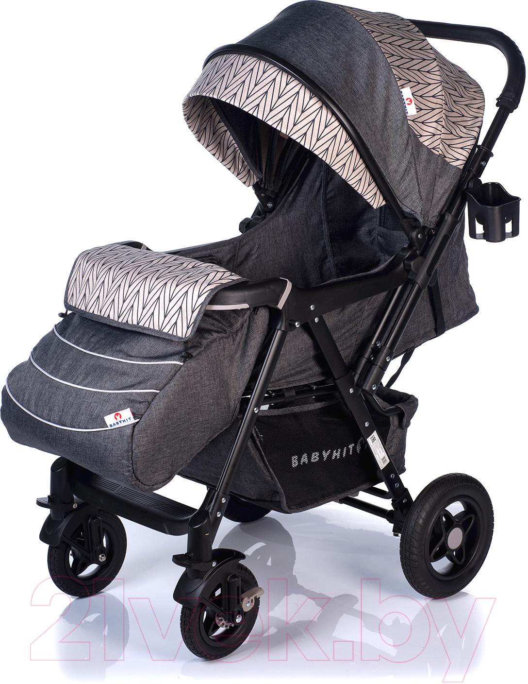 Детская прогулочная коляска Babyhit Sense Plus (Arrow Grey)