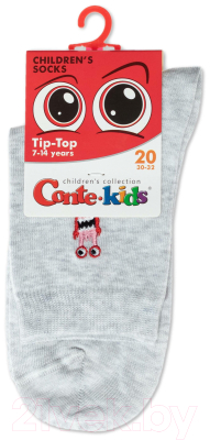 Изображение товара Носки детские Conte Kids Tip-Top 513 (р.22, светло-серый)