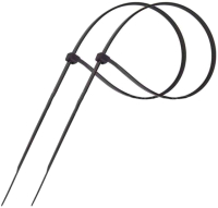 Стяжка для кабеля PROconnect 57-1303 (100шт, черный) - 