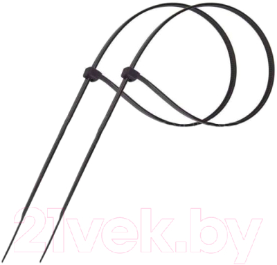 Стяжка для кабеля PROconnect 57-1303 (100шт, черный)