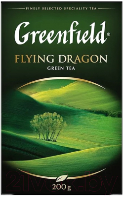 Чай листовой GREENFIELD Flying Dragon зеленый / Nd-00001696 (200г)