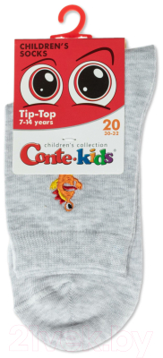 Изображение товара Носки детские Conte Kids Tip-Top 514 (р.20, светло-серый)