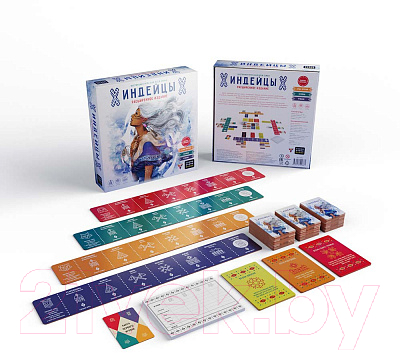 Изображение товара Настольная игра Cosmodrome Индейцы. Расширенное издание / 52071