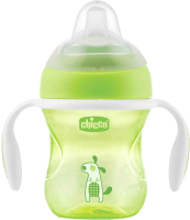 

Поильник Chicco, Transition Cup силиконовый носик / 00006911300000.gr