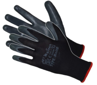 Перчатки защитные No Brand RnitB От минимальных рисков (р.8, черный) - 