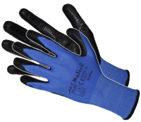 Перчатки защитные No Brand RnitB От минимальных рисков (р.8, синий) - 