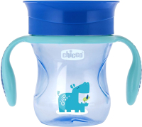 Поильник Chicco Perfect Cup / 00006951200000 (200мл, голубой) - 