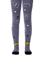 Колготки детские Conte Kids Tip-Top 443 (р.140-146, темный джинс) -