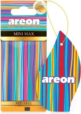Ароматизатор автомобильный Areon Mini Max Aquarel / ARE-AMM02