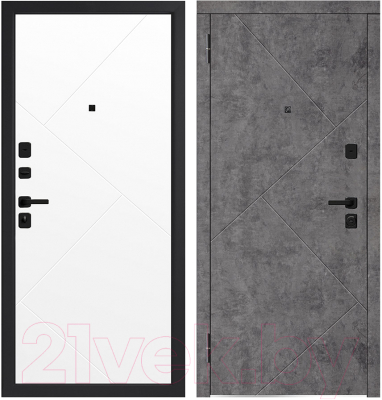 Входная дверь Металюкс М746/13 (87х205, левая)
