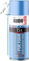 Пена монтажная Kudo KUPH05U15+ Бытовая всесезонная (520мл) - 