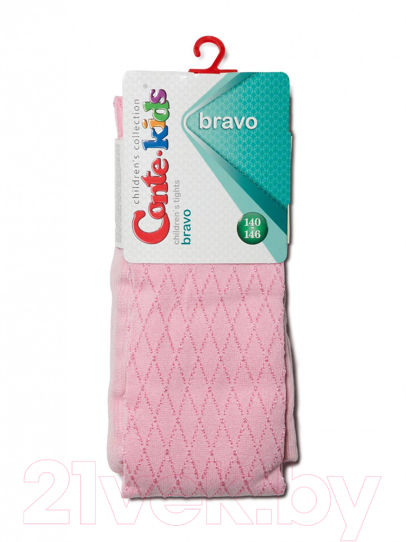 Колготки детские Conte Kids Bravo 377 (р.150-152, светло-розовый) — фото 2
