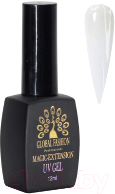 Моделирующий гель для ногтей Global Fashion Magic-Extension с шиммером 2 (12мл)