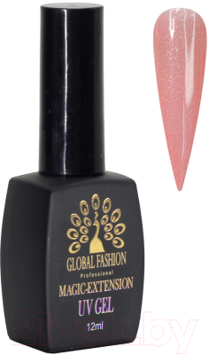 Моделирующий гель для ногтей Global Fashion Magic-Extension с шиммером 11 (12мл)