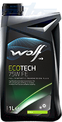 Трансмиссионное масло WOLF EcoTech 75W Premium / 2218/1