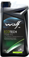Трансмиссионное масло WOLF EcoTech 75W Premium / 2218/1 (1л) - 