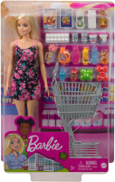 Кукла с аксессуарами Barbie Поход в супермаркет / GTK94 - 