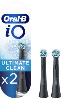Набор насадок для зубной щетки Oral-B iO RB Ultimate Clean Black (2шт) - 