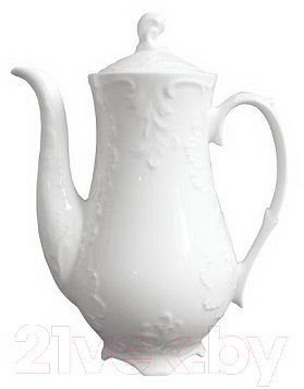 Заварочный чайник Cmielow i Chodziez Rococo / 0002-0035560 (белый)