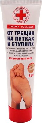 Крем для ног СКОРАЯ ПОМОЩЬ Для пяток  (100мл) - 