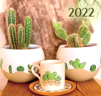 

Календарь настенный No Brand, Кактусы 2022 / 21с43