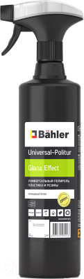 Полироль для пластика Bahler Universal Politur Glanz Effect / UP-100-01 (1л)