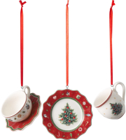 Набор елочных игрушек Villeroy & Boch Toys Delight Decoration. Сервиз / 14-8659-6665 - 