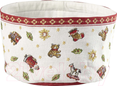 Корзина для хранения Villeroy & Boch Christmas Textile Accessories Toys Delight / 14-8585-6181