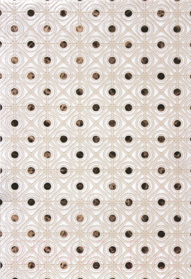 Декоративная плитка Euro-Ceramics Капри 9 СР 0158 TG (400x270, светло-коричневый)
