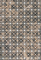 Декоративная плитка Euro-Ceramics Капри 9 СР 0258 TG (400x270, темно-коричневый) - 