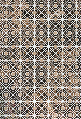 Декоративная плитка Euro-Ceramics Капри 9 СР 0258 TG (400x270, темно-коричневый)