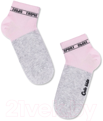 Изображение товара Носки детские Conte Kids Active 510 (р.22, светло-розовый/серый)