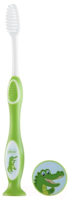Зубная щетка Chicco 3-6 лет / 00009079200000  (зеленый)