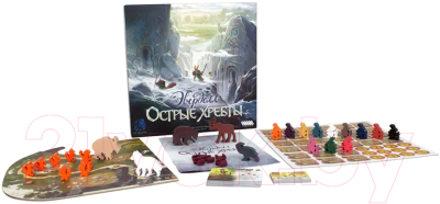 Изображение товара Дополнение к настольной игре Мир Хобби Эверделл: Острые хребты / 915408