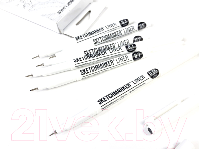 Набор капиллярных ручек Sketchmarker SML-6SET (6шт)