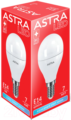 Лампа ASTRA LED G45 7W E14 4000K