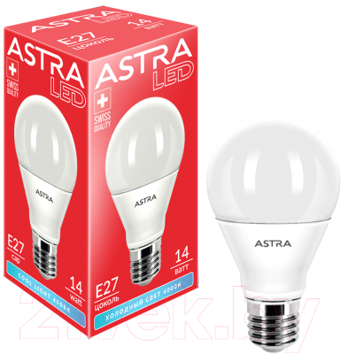 Изображение товара Лампа ASTRA LED A60 14W E27 4000K