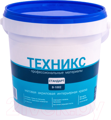 Краска Техникс Стандарт В-1002 P (1кг, белый)