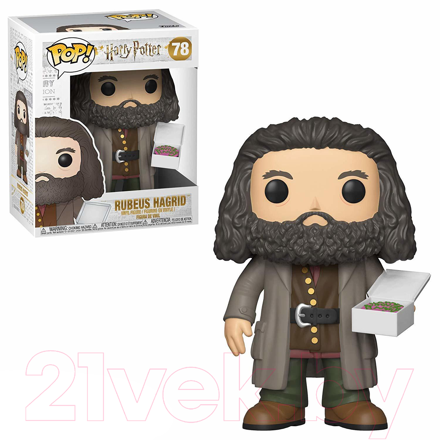 Фигурка коллекционная Funko POP! Harry Potter S5 Rubeus Hagrid w/Cake 6" 35508 / Fun1786 — фото 2