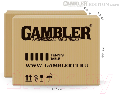 Теннисный стол Gambler Edition light Indoor / GTS-3