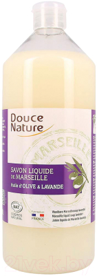 Мыло жидкое Douce Nature Марсельское с эфирным маслом лавандина (1л)